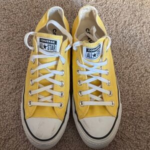Converse Chuck Taylor Low Top Yellow Sneakers
